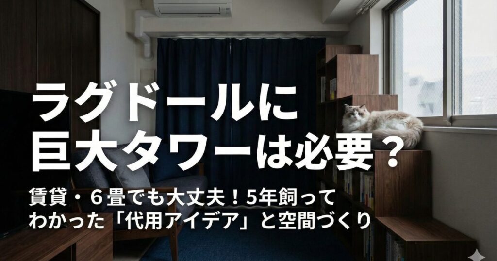 ラグドールキャットタワー　不要アイキャッチ