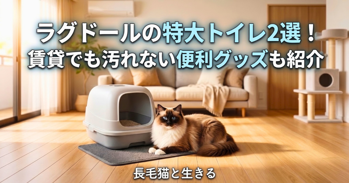 ラグドール　トイレ　おすすめ　アイキャッチ画像