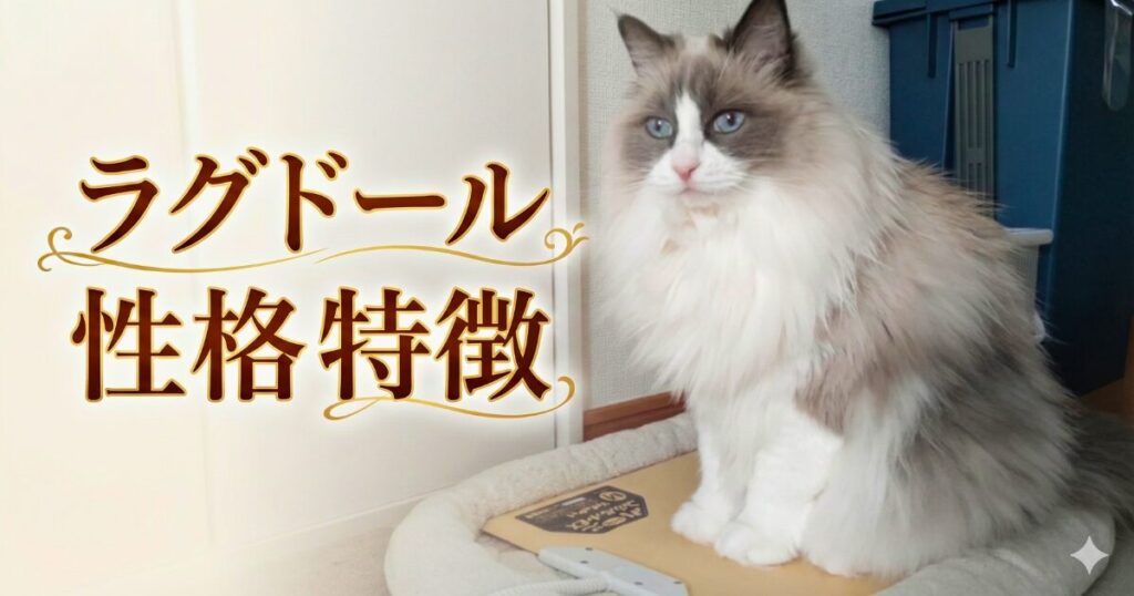 ラグドール　性格　特徴　アイキャッチ