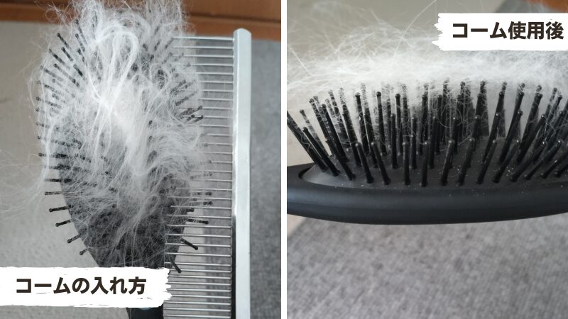 猫壱ブラシ　掃除方法