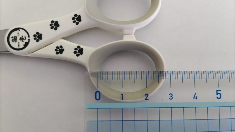 猫壱爪切りのハンドルの大きさ