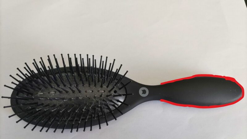 猫壱ブラシ持ち手の特徴