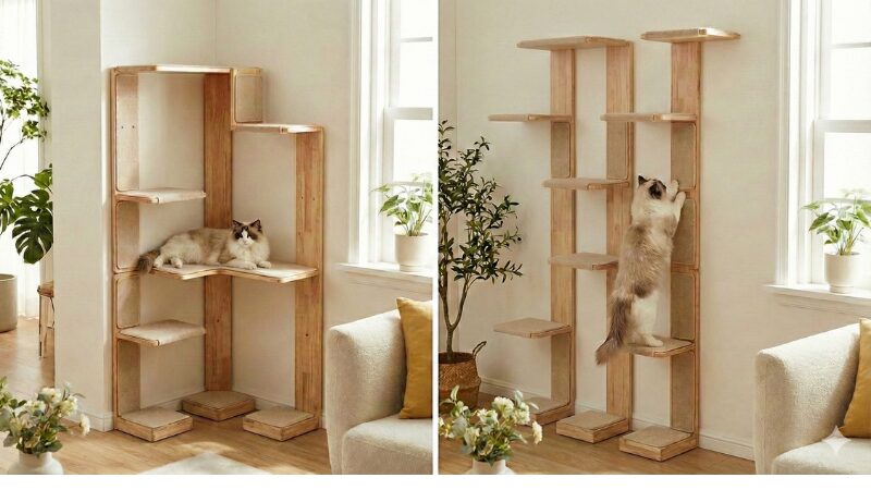 設置場所に合わせて「L字型」や「直線型」にレイアウト変更できるイメージ