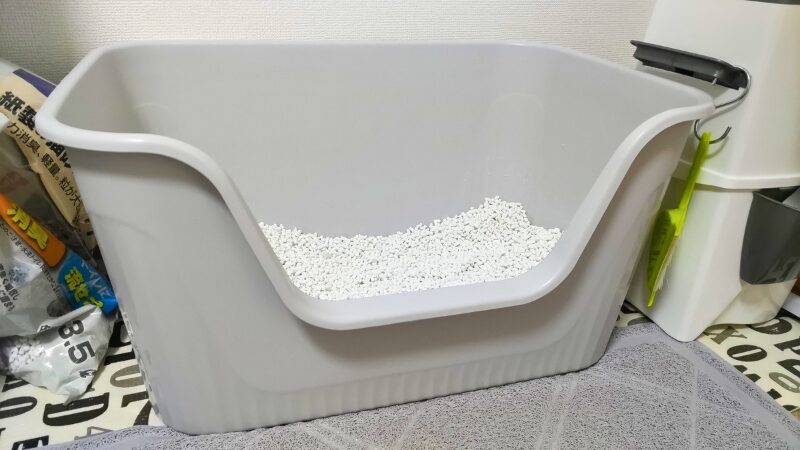 UNIMDISE 超大型猫用トイレの実際の画像