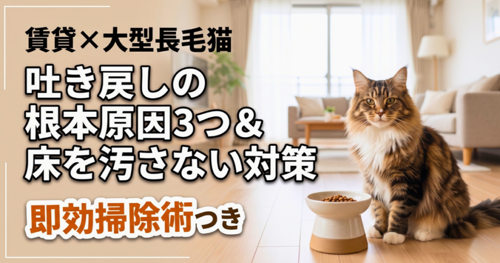 猫　吐き戻し　アイキャッチ画像